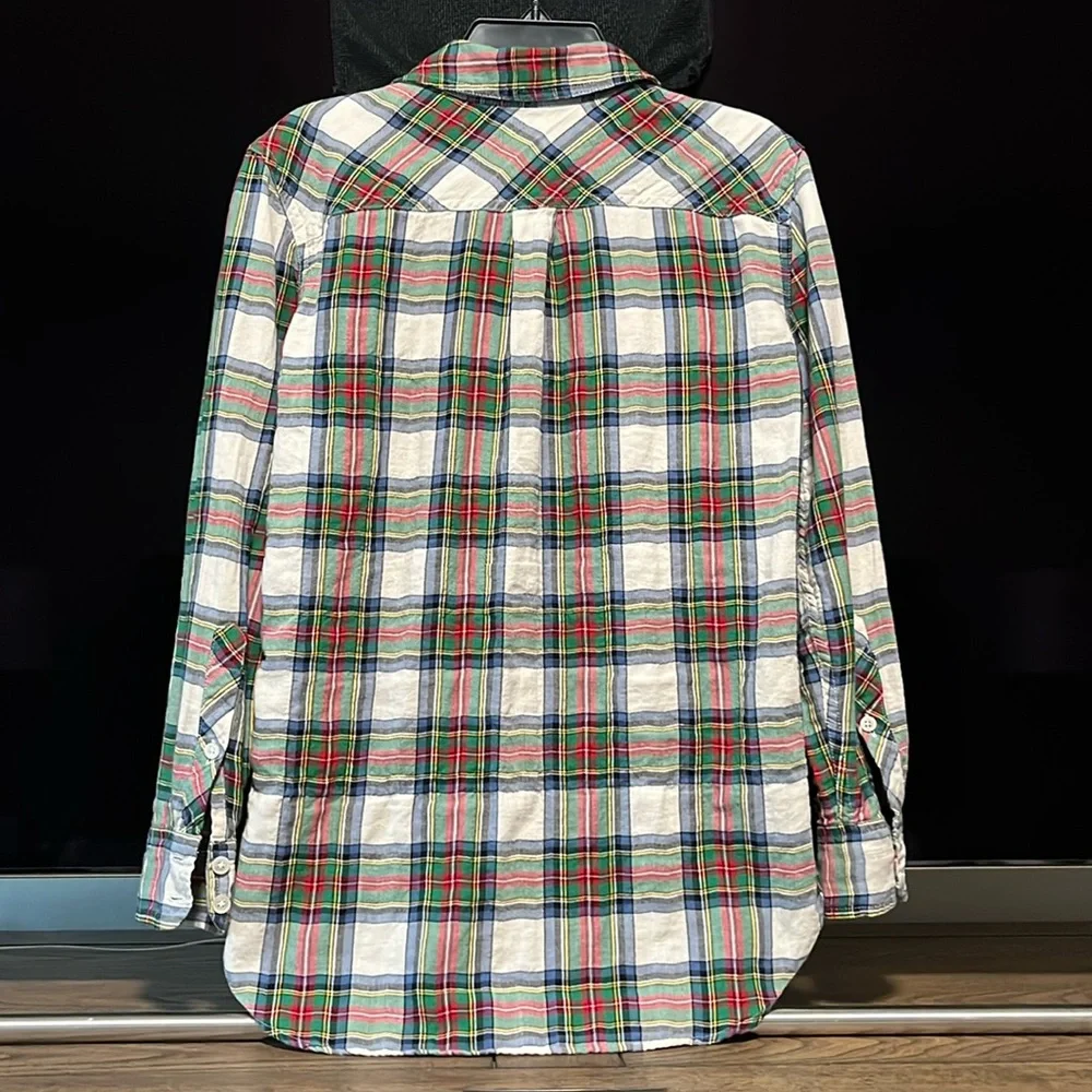 J. Crew Women’s Multicolor Plaid Shirt